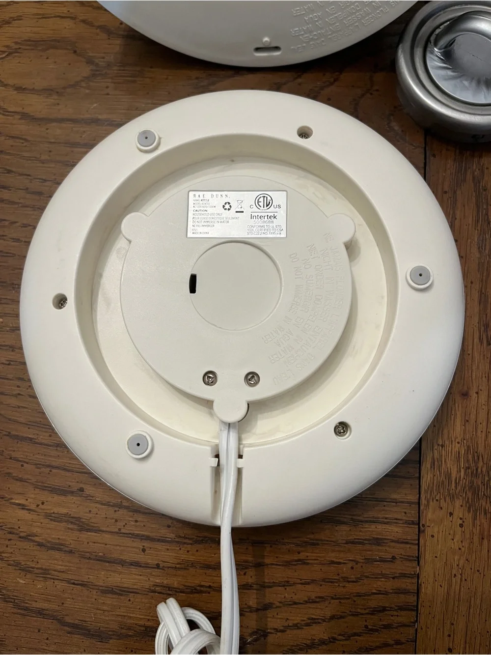 Rae Dunn‎ BREW White Electric Kettle
